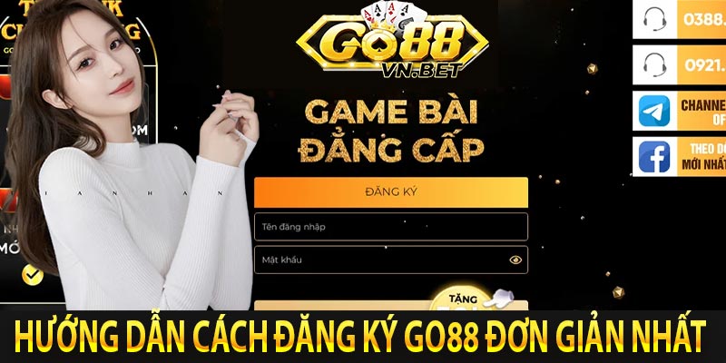 Hướng dẫn cách đăng ký go88 đơn giản nhất 